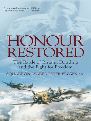 cover image of Honour Restored